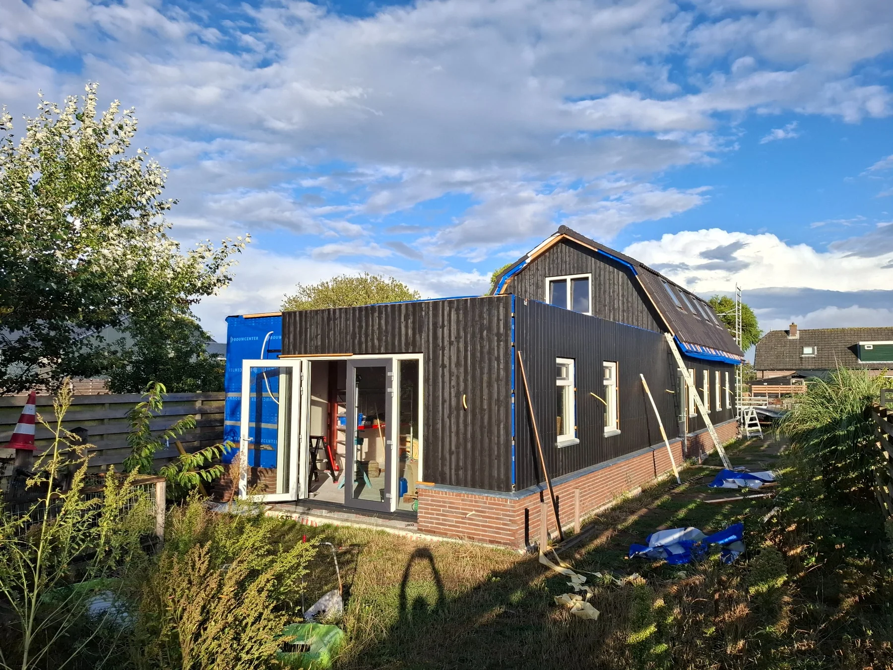 Nieuwbouw schuur Texel